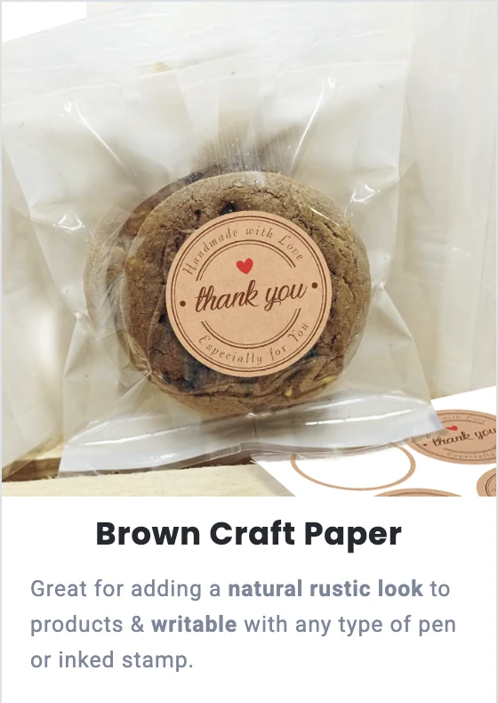 Brown kraft paper